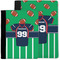 Football Jersey Notebook Padfolio w/ Name and Number
