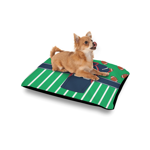 Football Jersey Outdoor Dog Beds - Small - IN CONTEXT