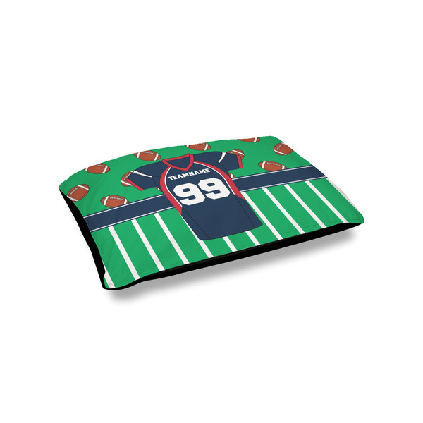 Custom Football Jersey Outdoor Dog Bed - Small (Personalized)