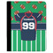Football Jersey Padfolio Clipboards - Large - FRONT