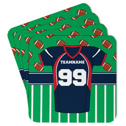 Football Jersey Paper Coasters (Personalized)