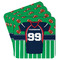 Football Jersey Paper Coasters w/ Name and Number
