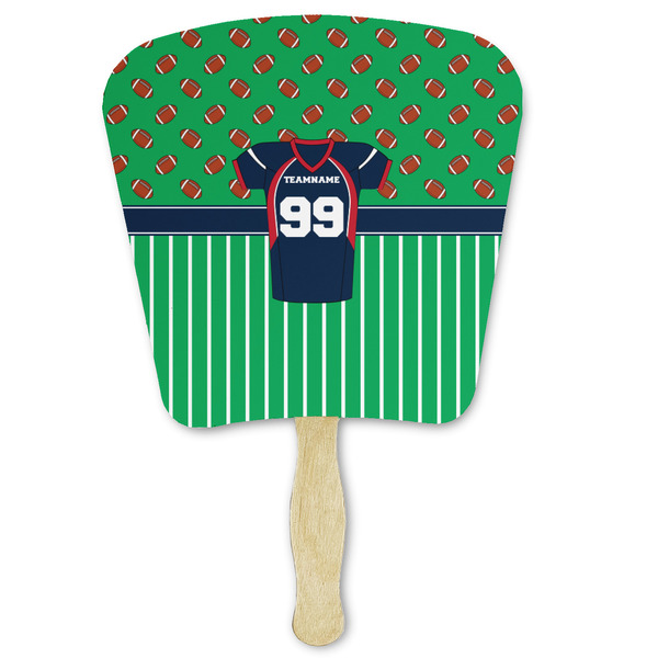 Custom Football Jersey Paper Fan (Personalized)