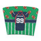 Football Jersey Party Cup Sleeves - without bottom - FRONT (flat)