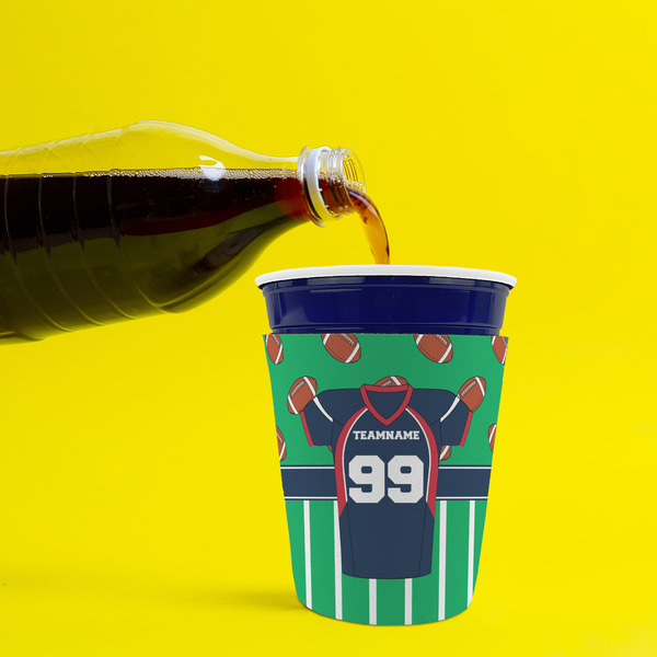 Football Jersey Party Cup Sleeves - without bottom - Lifestyle