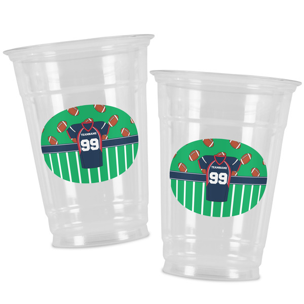 Football Jersey Party Cups - 16oz - Alt View