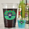 Football Jersey Party Cups - 16oz - In Context