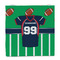 Football Jersey Party Favor Gift Bag - Gloss - Front