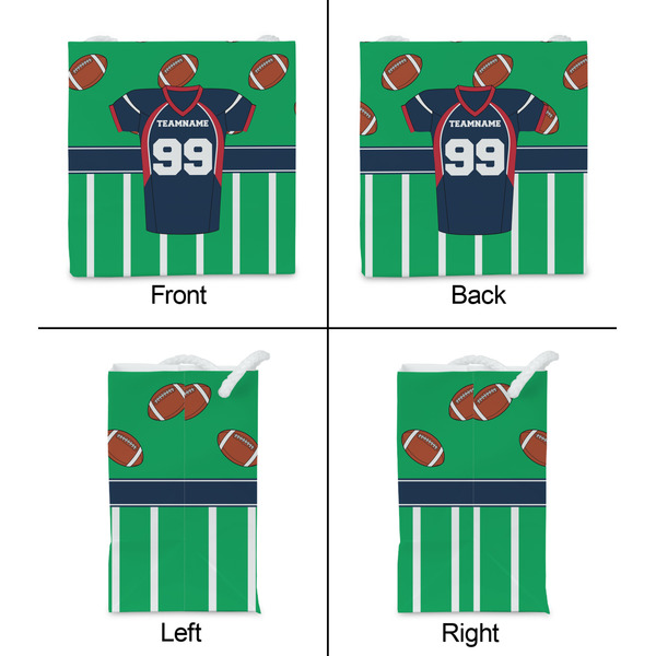 Football Jersey Party Favor Gift Bag - Matte - Approval