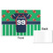 Football Jersey Disposable Paper Placemat - Front & Back