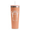 Football Jersey Peach RTIC Everyday Tumbler - 28 oz. - Front
