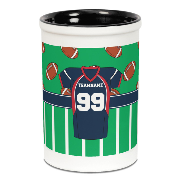 Football Jersey Pencil Holder - Black