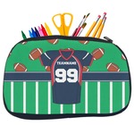 Football Jersey Neoprene Pencil Case - Medium w/ Name and Number