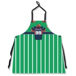 Football Jersey Apron Without Pockets w/ Name and Number