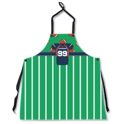 Football Jersey Apron Without Pockets w/ Name and Number
