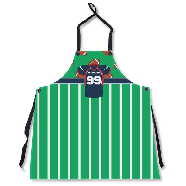 Custom Football Jersey Apron Without Pockets w/ Name and Number