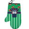 Football Jersey Personalized Oven Mitt - Left