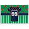 Football Jersey Personalized Placemat (Back)