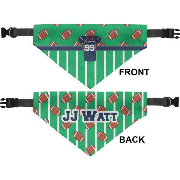 Football Jersey Pet Bandana Approval