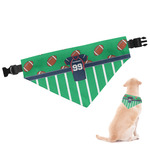 Football Jersey Dog Bandana - Large (Personalized)