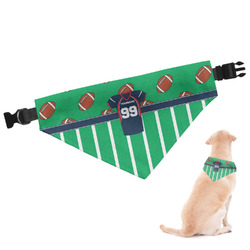 Football Jersey Dog Bandana (Personalized)