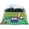 Football Jersey Picnic Blanket - with Basket Hat and Book - in Use