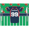 Football Jersey Placemat with Props