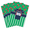 Football Jersey Playing Cards - Hand Back View