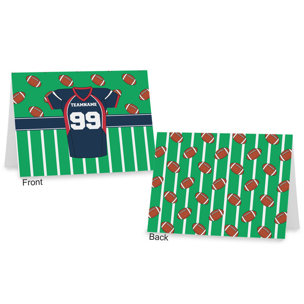 Football Jersey Postcard - Front and Back