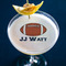 Football Jersey Printed Drink Topper - Large - In Context