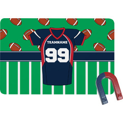Football Jersey Rectangular Fridge Magnet (Personalized)