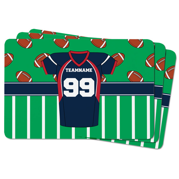 Football Jersey Rectangular Fridge Magnet - THREE