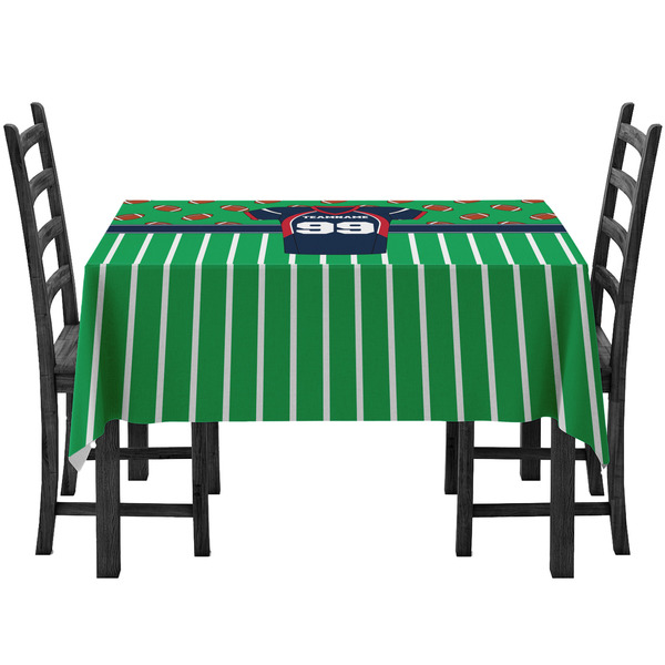 Custom Football Jersey Tablecloth (Personalized)