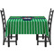 Football Jersey Rectangular Tablecloths - Side View