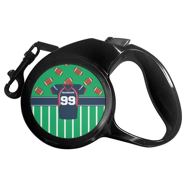 Custom Football Jersey Retractable Dog Leash (Personalized)