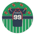 Football Jersey Round Linen Placemat (Personalized)