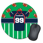 Football Jersey Round Mouse Pad (Personalized)