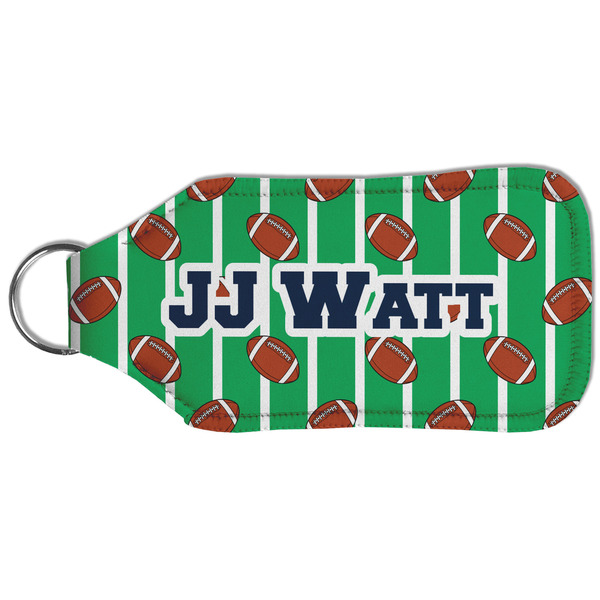 Football Jersey Sanitizer Holder Keychain - Large (Back)