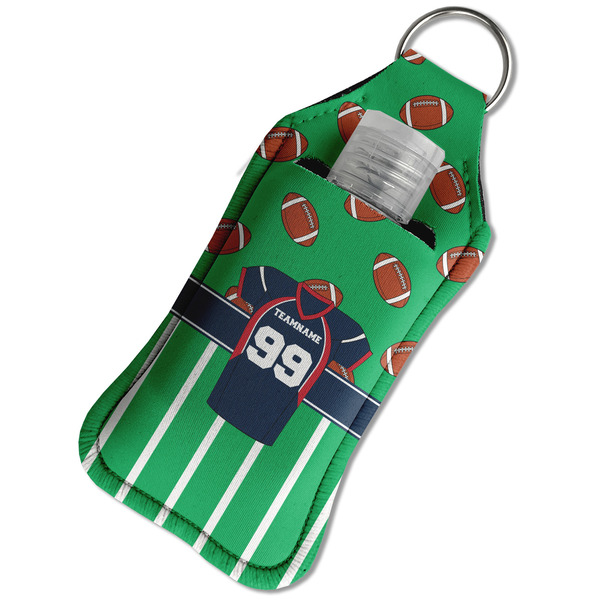 Football Jersey Sanitizer Holder Keychain - Large in Case