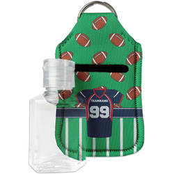 Football Jersey Hand Sanitizer & Keychain Holder - Small (Personalized)
