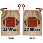 Football Jersey Santa Sack - Front & Back (Personalized)