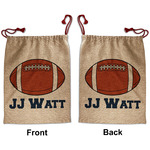 Football Jersey Santa Sack - Front & Back (Personalized)