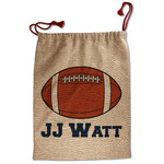 Football Jersey Santa Sack - Front (Personalized)