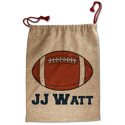 Football Jersey Santa Sack - Front (Personalized)