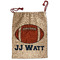 Football Jersey Santa Sack - Front (Personalized)