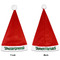 Football Jersey Santa Hats - Front and Back (Double Sided Print) APPROVAL