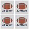 Football Jersey Set of 4 Sandstone Coasters - See All 4 View