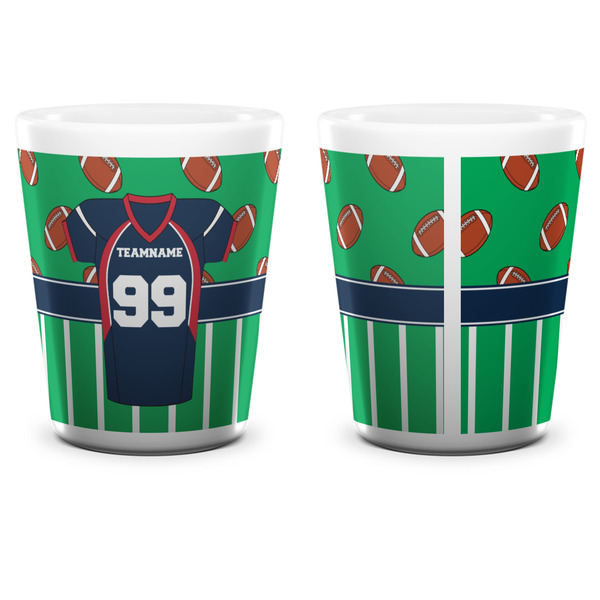 Football Jersey Shot Glass - White - APPROVAL