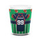 Football Jersey Ceramic Shot Glass - 1.5 oz - White - Set of 4 (Personalized)