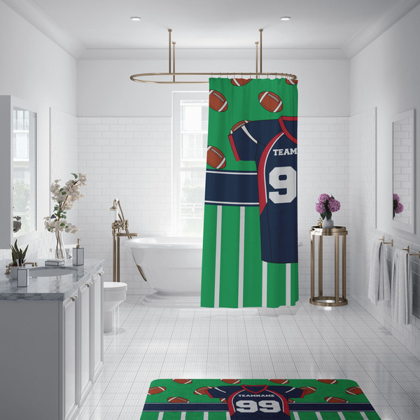 Football Jersey Shower Curtain - 70"x83"